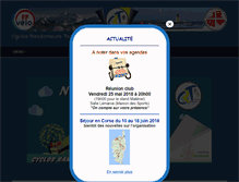 Tablet Screenshot of cyclos-thonon.fr